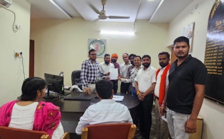 नवरात्रि व हिंदू नववर्ष पर विहिप-बजरंगदल ने सौंपा ज्ञापन, सुरक्षा व शराब दुकान बंद करने की मांग