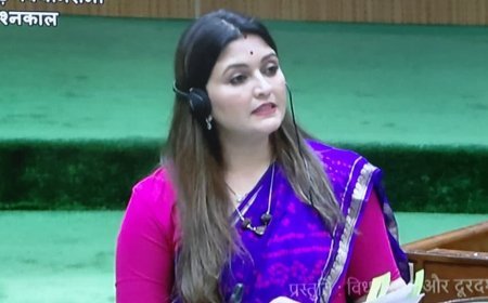 विधानसभा में विधायक भावना बोहरा ने उठाए कृषि, शिक्षा, मत्स्य पालन और ऐतिहासिक धरोहर संरक्षण के मुद्दे