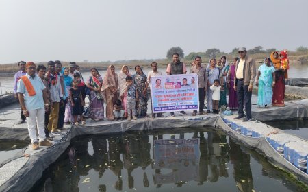 मछली पालन से टेमरी गांव में विकास की नई राह, बढ़ रही ग्रामीणों की आय