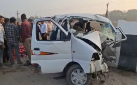 गुजरात में दो भीषण सड़क हादसे: 11 लोगों की मौत, कई परिवारों पर टूटा दुखों का पहाड़