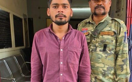 धमतरी में अवैध हथियार के साथ हिस्ट्रीशीटर गिरफ्तार, पिस्टल और 11 जिंदा कारतूस जब्त