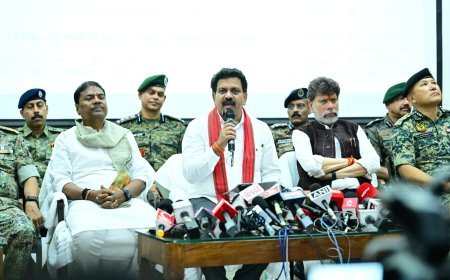 31 मार्च 2026 तक छत्तीसगढ़ नक्सलवाद से होगा मुक्त: उपमुख्यमंत्री विजय शर्मा