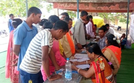 बड़ेडोंगर में श्रम पंजीयन शिविर आयोजित, 107 श्रमिकों का हुआ पंजीयन