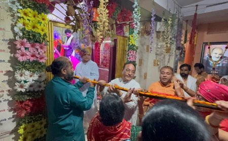 आलीराजपुर में भव्य चुनरी यात्रा, 1100 कलशों के साथ उमड़ा आस्था का सागर