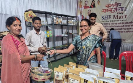 कवर्धा सरस मेला में दो दिन में 1.85 लाख का कारोबार, महिला समूहों के उत्पादों को मिली जबरदस्त प्रतिक्रिया