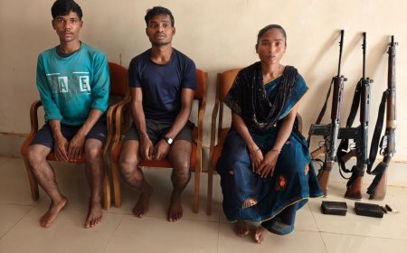 कांकेर में 3 और माओवादी कैडरों ने किया आत्मसमर्पण, 4 दिनों में कुल 9 ने छोड़ा हिंसा का रास्ता