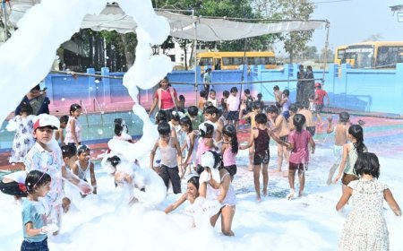 गुरुकुल पब्लिक स्कूल में किड्स कैंप का भव्य समापन, नन्हें बच्चों ने प्रस्तुत की शानदार प्रतिभा