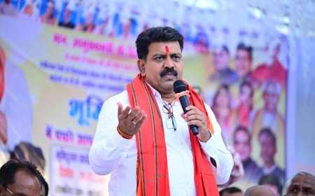 उप मुख्यमंत्री विजय शर्मा ने 8.10 करोड़ की सिंचाई परियोजना का किया शुभारंभ, 1540 एकड़ खेतों को मिलेगा पानी