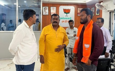 युवा नेतृत्व को मिला नया आयाम: हेमंत नेताम भाजपा में शामिल