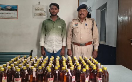 रायपुर ग्रामीण पुलिस की कार्रवाई: 120 पौवा अवैध शराब के साथ आरोपी ईश्वर उर्फ बिट्टू गिरफ्तार