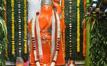 रायपुर में हनुमान जयंती पर भव्य आयोजन: चिंताहरण हनुमान मंदिर में सुंदरकांड व भजन संध्या