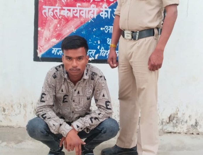 महासमुंद में लूटकांड का मुख्य आरोपी 24 घंटे में गिरफ्तार, चाकू और कपड़े जब्त