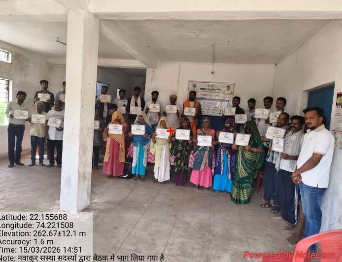 आम्बी गांव में प्रस्फुटन समितियों का क्षमता वर्धन प्रशिक्षण, ग्राम विकास में सक्रिय भागीदारी पर जोर