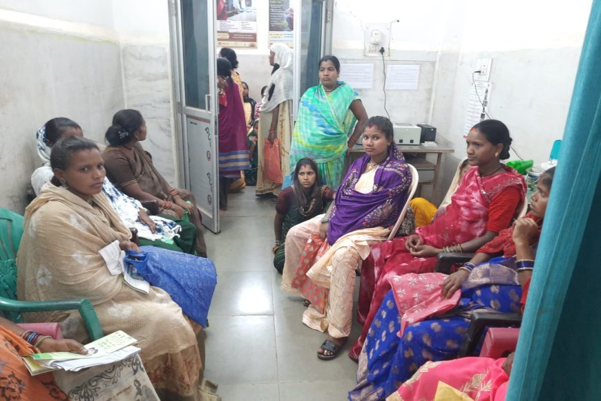 वनांचल ग्राम रेंगाखार में निःशुल्क स्वास्थ्य शिविर, 87 गर्भवती महिलाओं की सोनोग्राफी और 8 लोगों ने किया रक्तदान