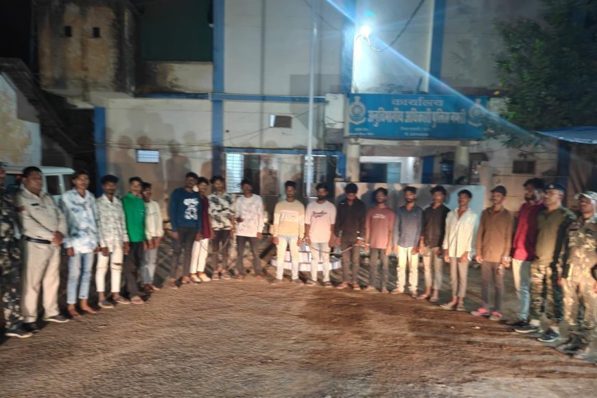 धमतरी में होली पर्व को शांतिपूर्ण बनाने धमतरी पुलिस की बड़ी कार्रवाई — 39 उपद्रवियों पर प्रतिबंधात्मक कार्यवाही, गुंडा-निगरानी बदमाशों की परेड