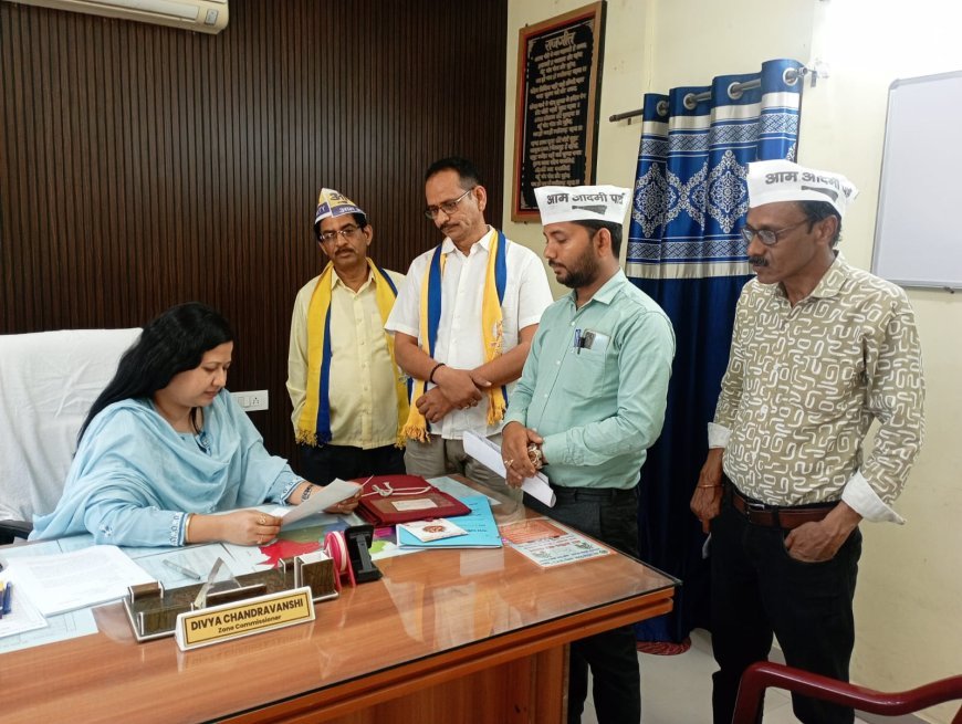 वार्ड 15 में गंभीर जल संकट पर आम आदमी पार्टी का विरोध, शीघ्र समाधान नहीं हुआ तो आंदोलन की चेतावनी