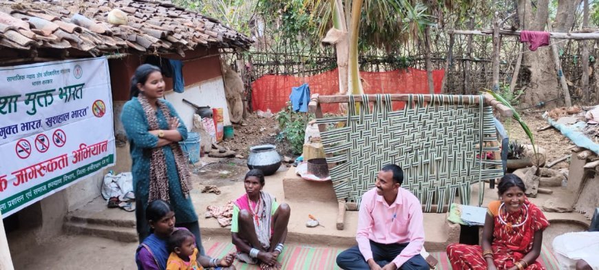 नशा मुक्त भारत अभियान के तहत कवर्धा में जनजागरूकता एवं शपथ कार्यक्रम आयोजित