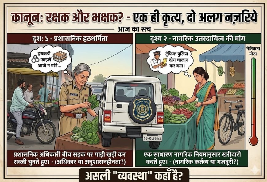 मनेन्द्रगढ़ में सरकारी गाड़ी से सब्जी ढोने का मामला गरमाया, कानून-व्यवस्था पर उठे सवाल