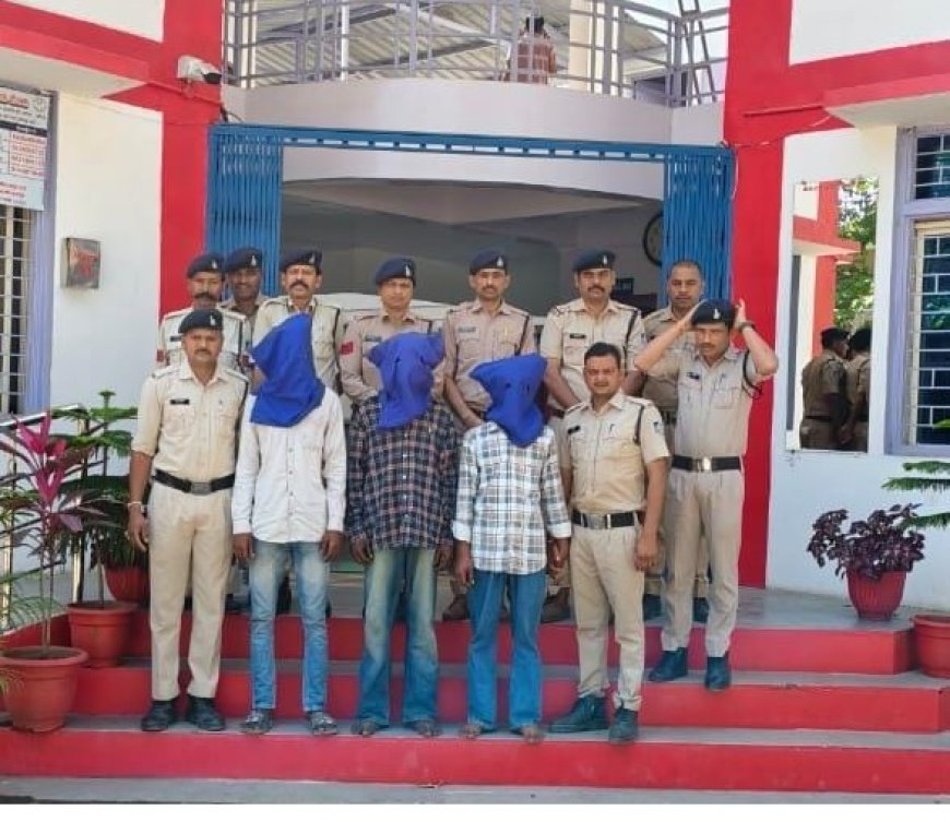 आलीराजपुर में नकबजनी का खुलासा: कोतवाली पुलिस ने तीन आरोपियों को गिरफ्तार कर 5.10 लाख के जेवर किए बरामद