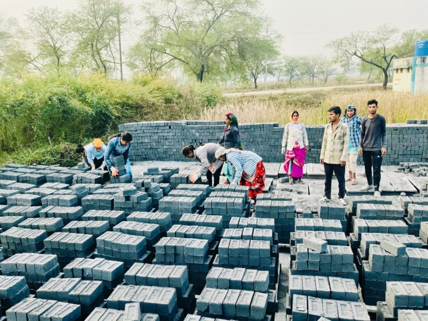 संघर्ष से सफलता तक: फ्लाई ऐश ब्रिक्स व्यवसाय से ‘लखपति दीदी’ बनीं ललिता साहू