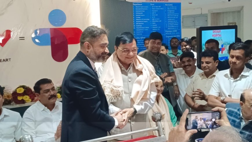 कोरबा में शिवाय हॉस्पिटल का भव्य शुभारंभ, मंत्री लखन लाल देवांगन ने किया उद्घाटन