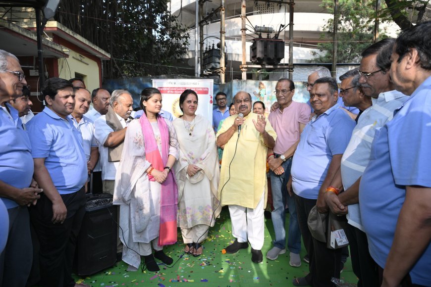 रायपुर के ऑक्सीजोन गार्डन का विधायक पुरंदर मिश्रा ने किया निरीक्षण, UPSC में 35वीं रैंक लाने वाली वैभवी अग्रवाल को किया सम्मानित