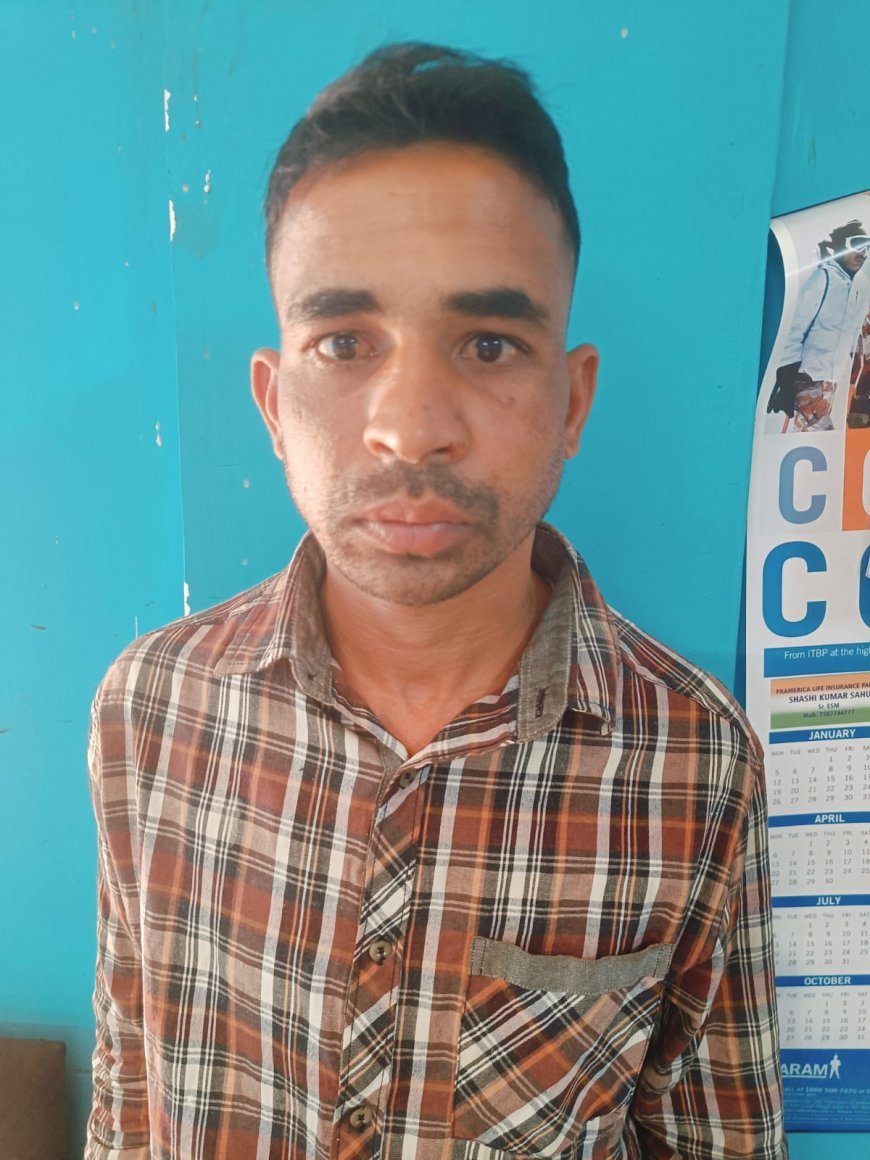 चॉकलेट का लालच देकर बच्ची को सुनसान में ले गया आरोपी, ग्रामीणों ने रंगे हाथ पकड़ा