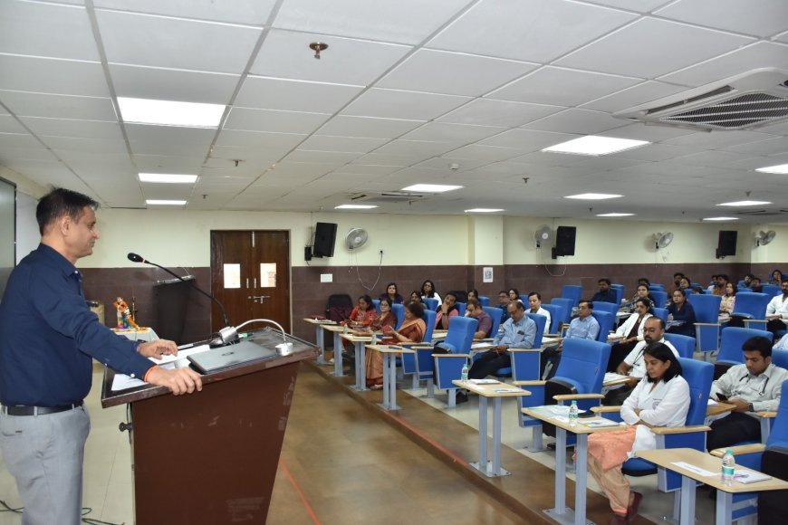 एम्स रायपुर में पीजी छात्रों के लिए शोध अभिविन्यास कार्यशाला, भविष्य के वैज्ञानिकों को किया सशक्त