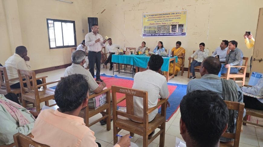 रामपुर में दो दिवसीय पशु आहार एवं उद्यमिता प्रशिक्षण सम्पन्न, किसानों को मिली नई तकनीकों की जानकारी