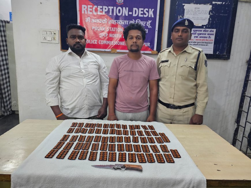 गुडियारी पुलिस की बड़ी कार्रवाई: 675 नशीली टेबलेट और चाकू के साथ दो आरोपी गिरफ्तार