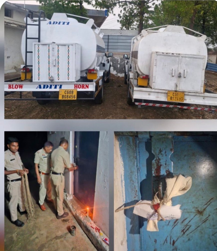 धमतरी में अवैध डीजल भंडारण पर बड़ी कार्रवाई, 3100 लीटर डीजल जब्त