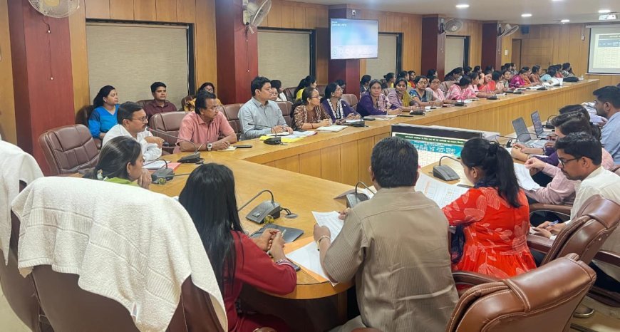 बेमेतरा में कलेक्टर की सख्त समीक्षा, एएनसी पंजीयन और संस्थागत प्रसव पर दिया जोर