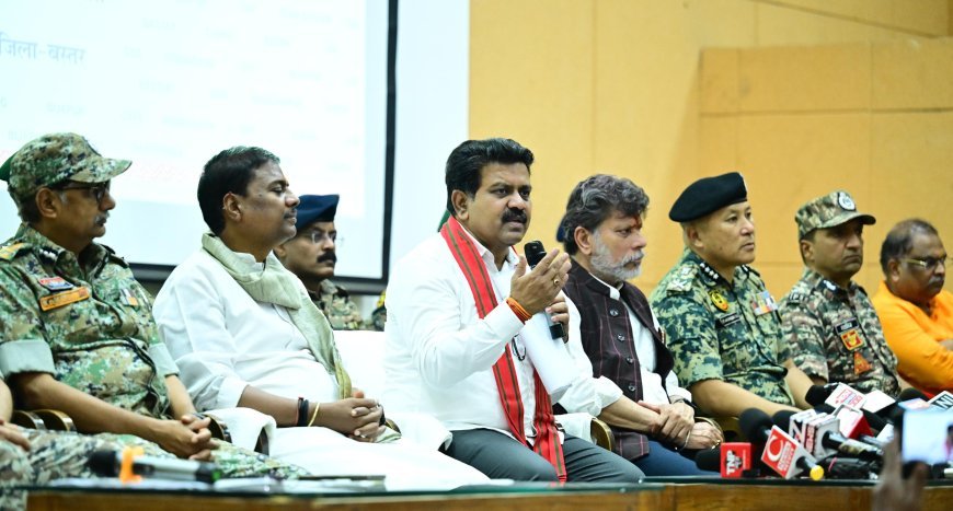 31 मार्च 2026 तक छत्तीसगढ़ नक्सलवाद से होगा मुक्त: उपमुख्यमंत्री विजय शर्मा का बड़ा दावा