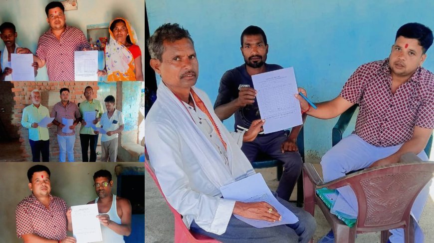 बलरामपुर में ‘गाँव चलो अभियान’ तेज, पंचायत और बूथ कमेटियों का गठन