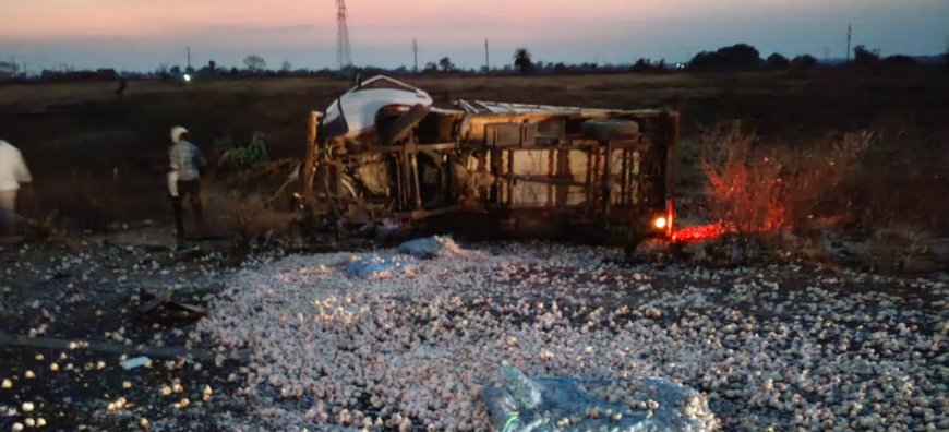 छिंदवाड़ा में दर्दनाक सड़क हादसा: सीएम कार्यक्रम से लौट रही बस की टक्कर, 9 की मौत