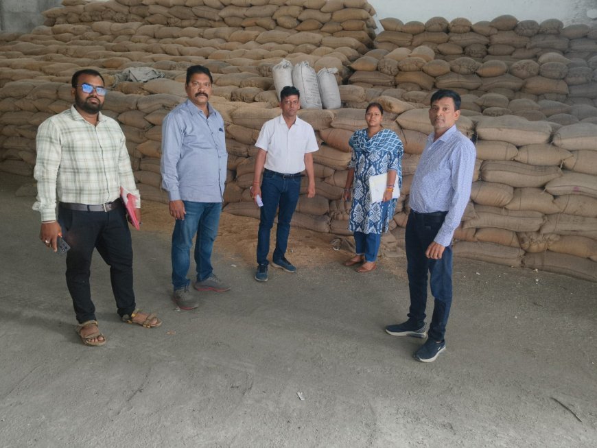 खाद्य विभाग की बड़ी कार्रवाई: राइस मिल में लाखों क्विंटल धान-चावल की गड़बड़ी उजागर