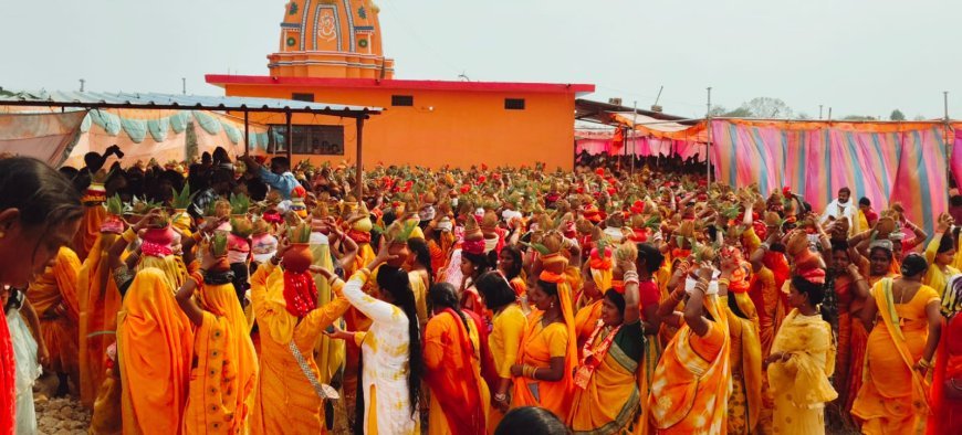 ढपढप में उमड़ा आस्था का सागर: 21 हजार महिलाओं की भव्य कलश यात्रा ने रचा इतिहास