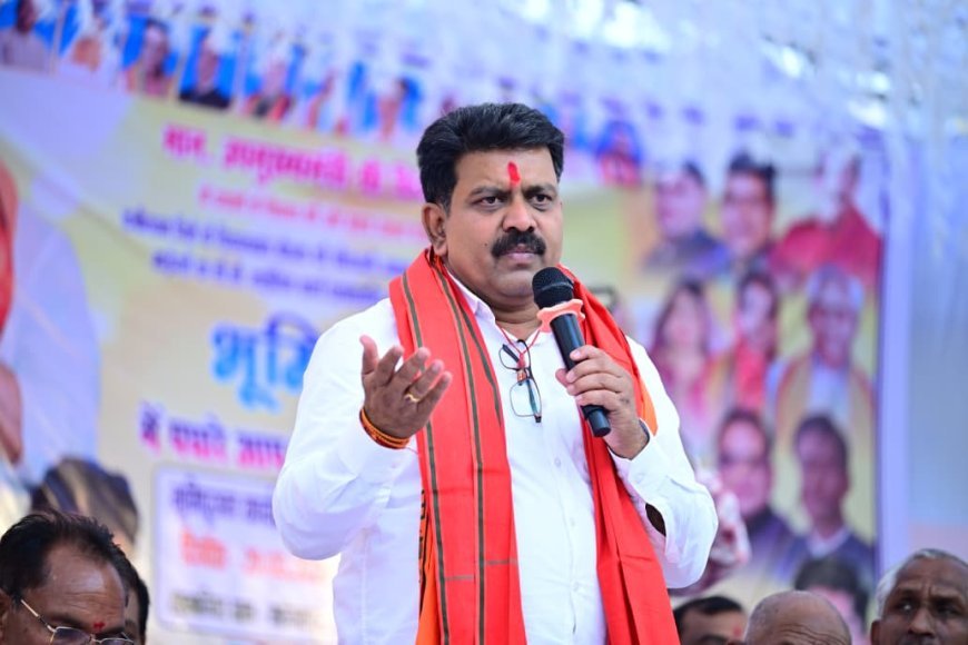 उप मुख्यमंत्री विजय शर्मा ने 8.10 करोड़ की सिंचाई परियोजना का किया शुभारंभ, 1540 एकड़ खेतों को मिलेगा पानी