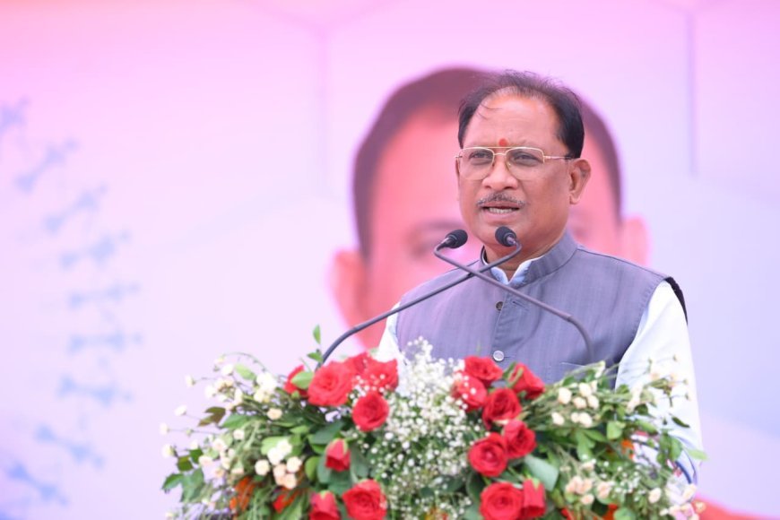 छत्तीसगढ़ में स्वास्थ्य सेवाओं को बड़ी मजबूती: 370 नई एम्बुलेंस को मुख्यमंत्री विष्णु देव साय ने दिखाई हरी झंडी