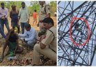 कोरबा में हाईटेंशन टावर पर चढ़ा युवक, दो घंटे की मशक्कत के बाद सुरक्षित उतारा गया