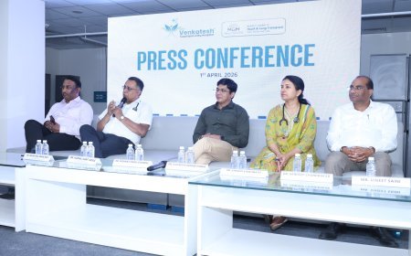रायपुर में चिकित्सा का नया युग: श्री वेंकटेश हॉस्पिटल में ILD क्लिनिक और लंग ट्रांसप्लांट OPD का शुभारं