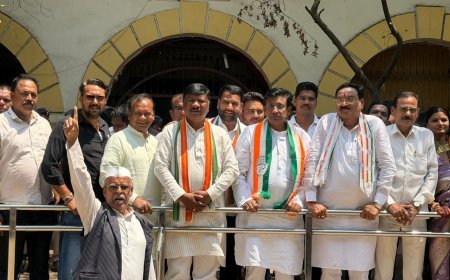 बीरगांव में गैस संकट पर कांग्रेस का विरोध, 25 दिन में सिलेंडर वितरण की मांग