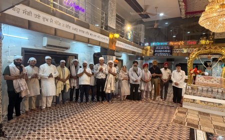 रायपुर के गुरुद्वारा श्री गुरु हरिकिशन साहिब में नए सेवादारों का चयन, 12 सेवकों को मिली सेवा की जिम्मेदारी