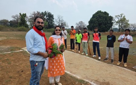 दंतेवाड़ा में BCL अंडर-19 क्रिकेट टूर्नामेंट का शुभारंभ, खिलाड़ियों में दिखा जबरदस्त उत्साह