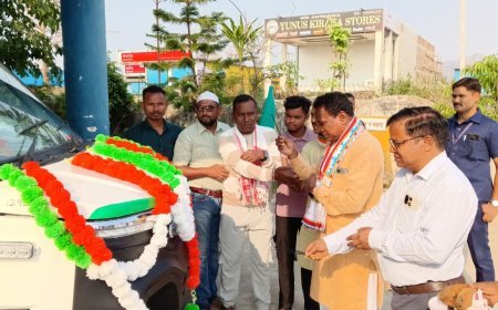 मैनपुर को मिली नई 108 एंबुलेंस की सौगात, विधायक जनक राम ध्रुव ने दिखाई हरी झंडी