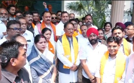 रायपुर में भाजपा का 47वां स्थापना दिवस: विष्णुदेव साय ने किया ध्वजारोहण, अटल जी को नमन