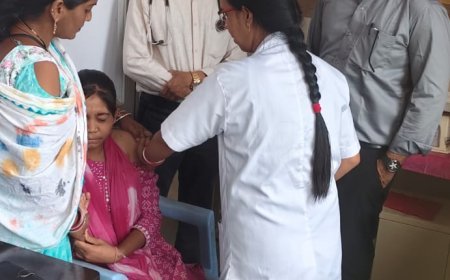 नगरी सिविल अस्पताल में एचपीवी टीकाकरण की शुरुआत, सर्वाइकल कैंसर से बचाव की बड़ी पहल