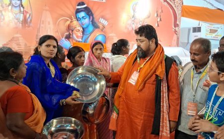 गौ सेवा अभियान को मिली नई गति, रायपुर में स्टील थाली वितरण से ‘गौ माता सेवा’ का संदेश