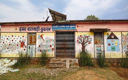 स्कूल जतन योजना में बड़ा घोटाला: 72.60 लाख खर्च कागजों में, जमीन पर अधूरे भवन