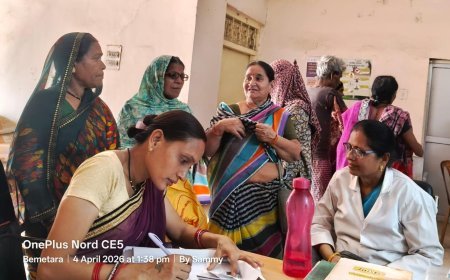 100 दिवसीय टीबी मुक्त भारत अभियान: बेमेतरा में अत्याधुनिक एक्स-रे से 149 उच्च जोखिम लोगों की स्क्रीनिंग